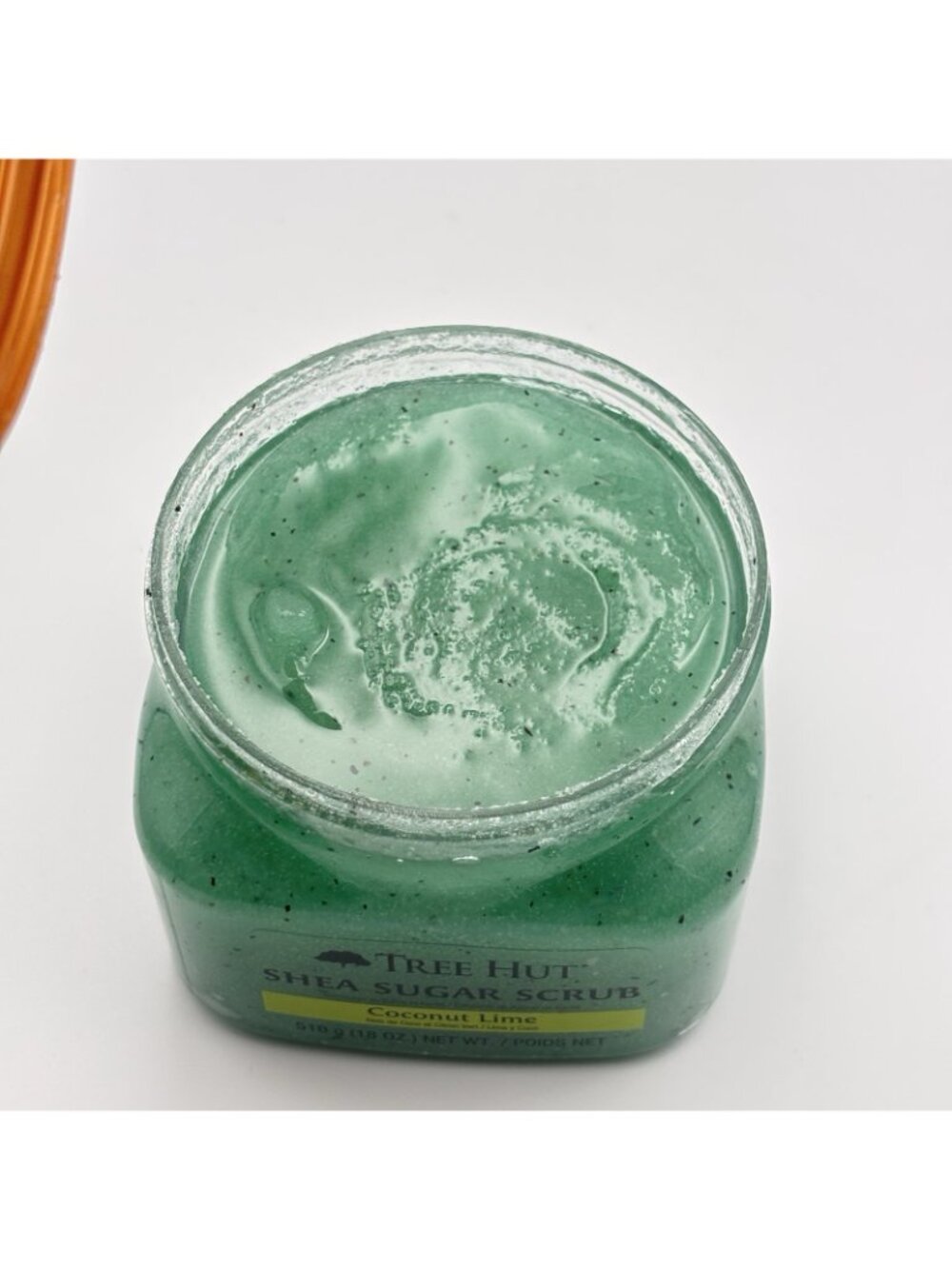 Tree Hut Coconut Lime Shea Sugar Exfoliating Hydrating Body Scrub 18 oz Green - Picture 3 of 11